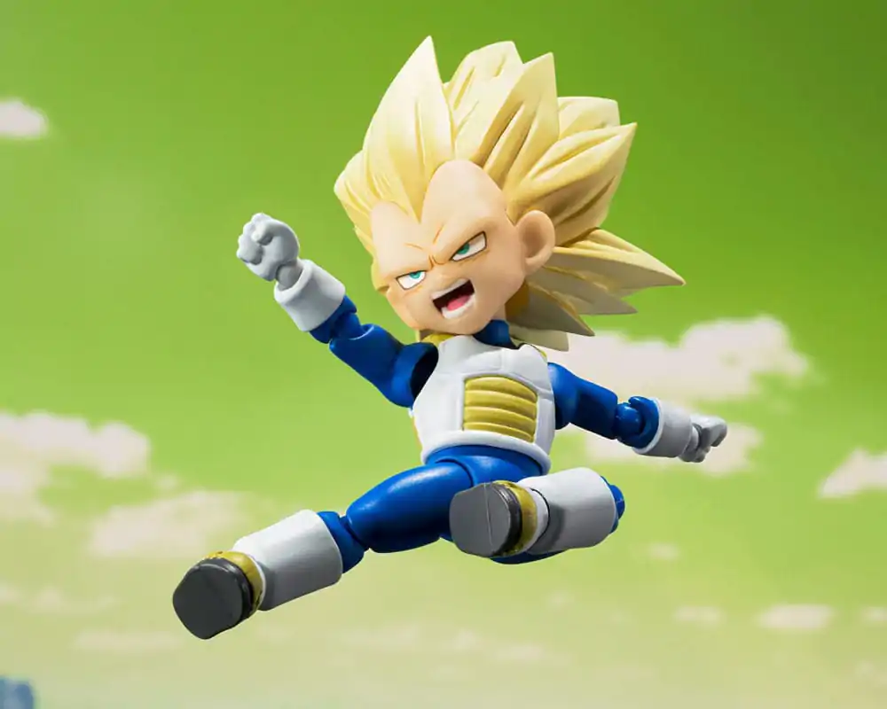 Dragon Ball S.H.Figuarts Akčná Figúrka Super Saiyan Level 3 Vegeta (mini) Daima 8 cm produktová fotografia