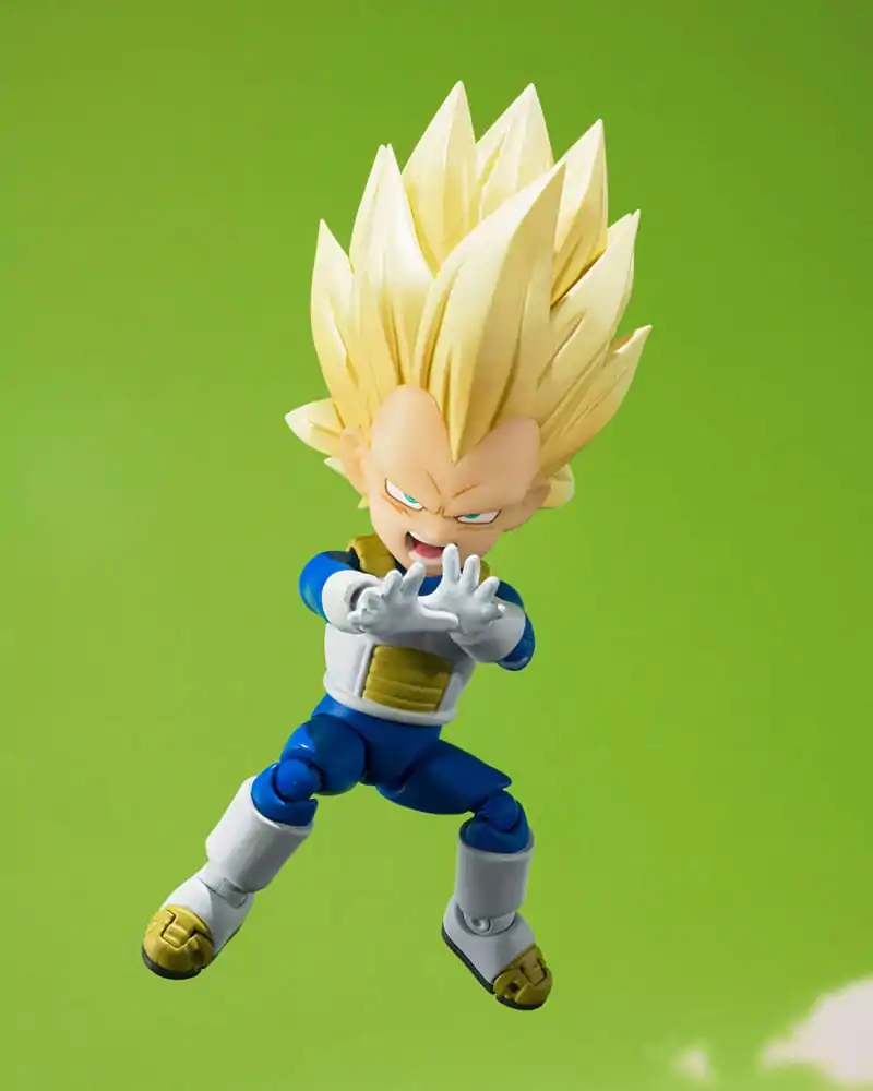 Dragon Ball S.H.Figuarts Akčná Figúrka Super Saiyan Level 3 Vegeta (mini) Daima 8 cm produktová fotografia