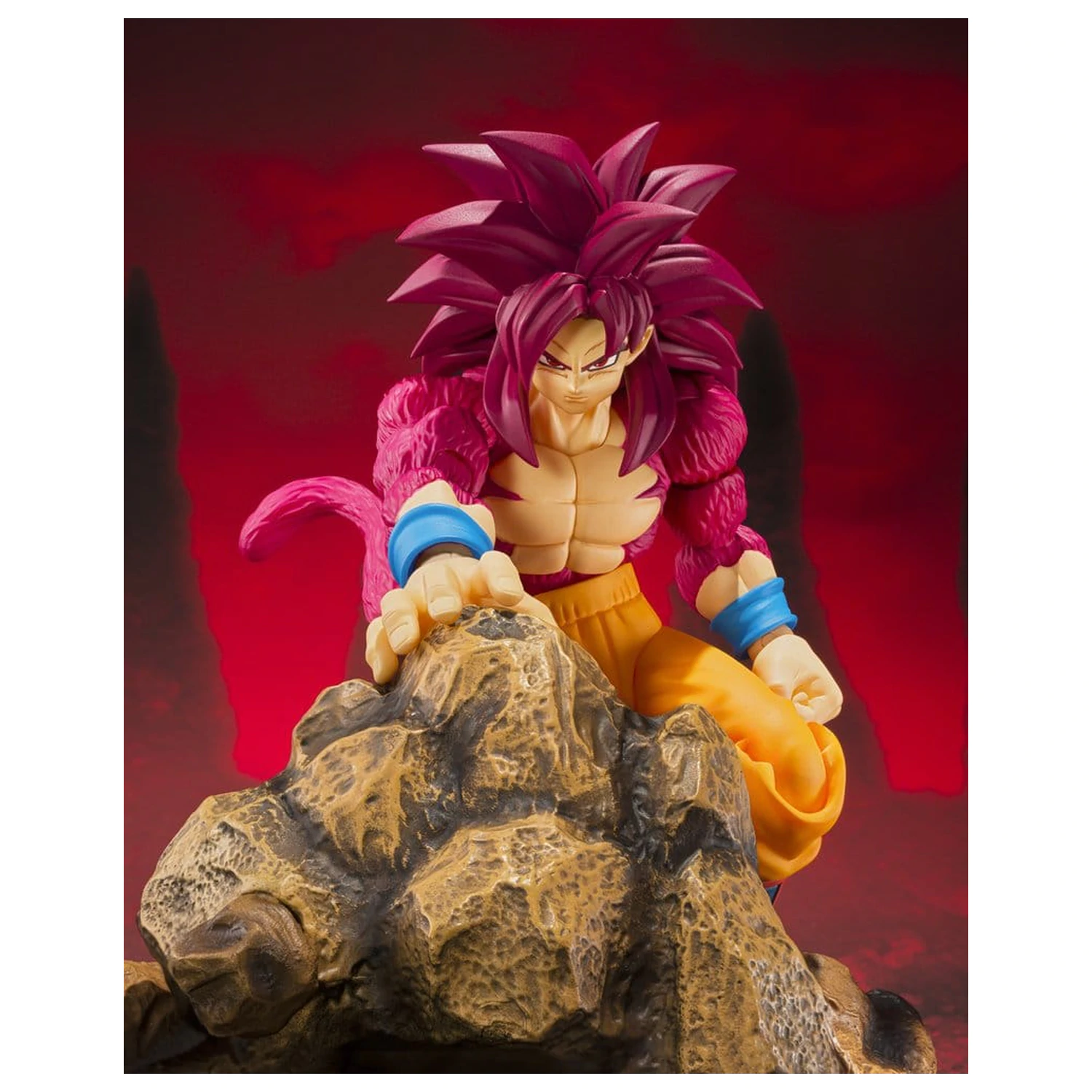 Dragon Ball S.H. Figuarts akčná figúrka Super Saiyan 4 Son Goku -Daima- 15 cm produktová fotografia
