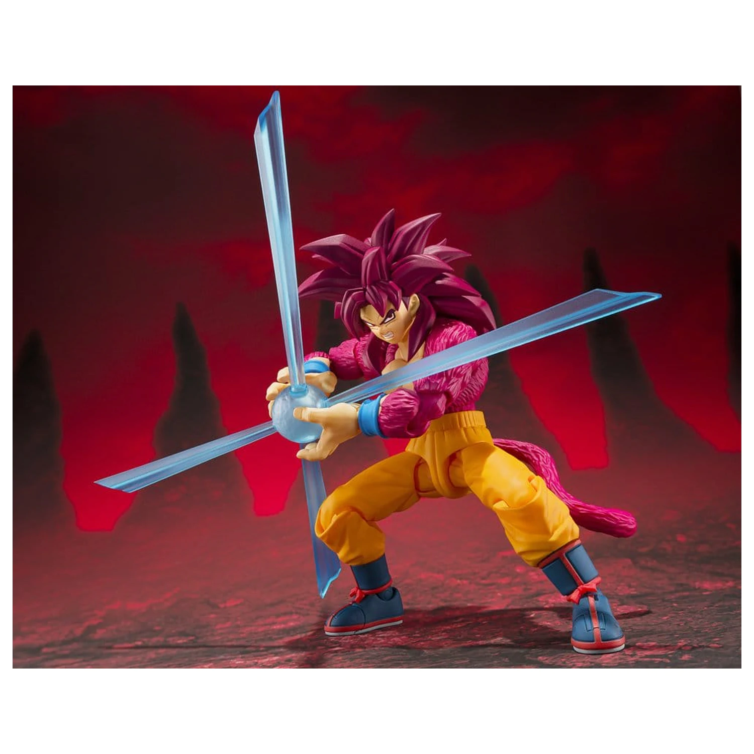 Dragon Ball S.H. Figuarts akčná figúrka Super Saiyan 4 Son Goku -Daima- 15 cm produktová fotografia