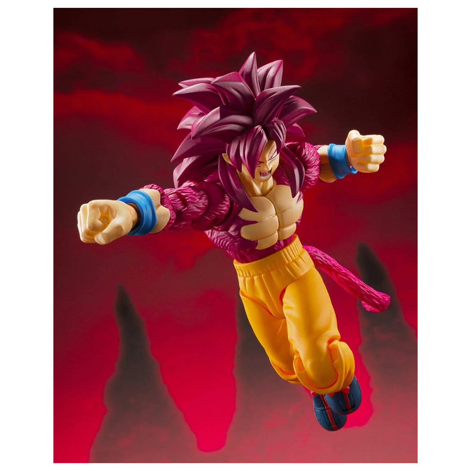 Dragon Ball S.H. Figuarts akčná figúrka Super Saiyan 4 Son Goku -Daima- 15 cm produktová fotografia