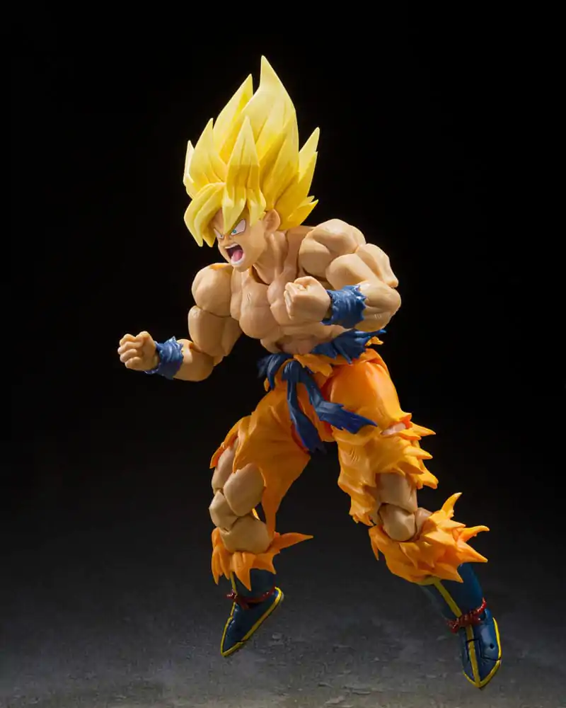 Dragon Ball S.H. Figuarts Akčná Figúrka Super Saiyan Son Goku Legendary Super Saiyan (Best Selection) 15 cm produktová fotografia