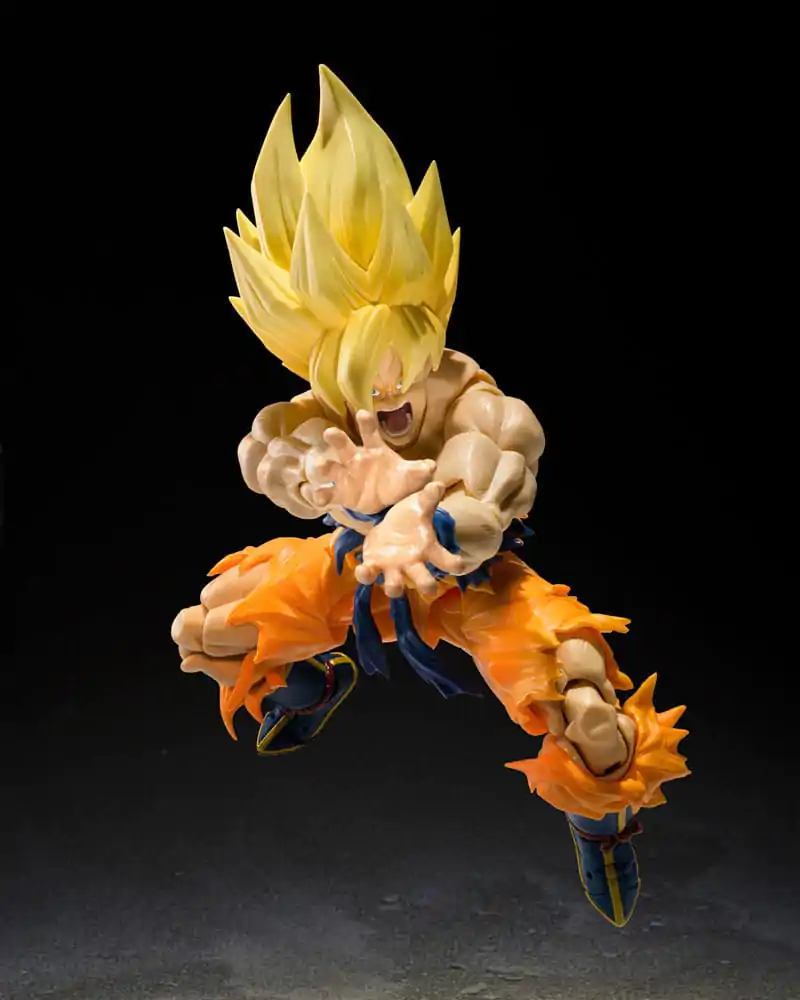 Dragon Ball S.H. Figuarts Akčná Figúrka Super Saiyan Son Goku Legendary Super Saiyan (Best Selection) 15 cm produktová fotografia