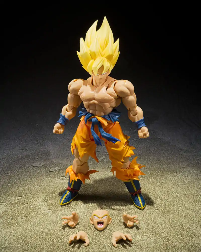 Dragon Ball S.H. Figuarts Akčná Figúrka Super Saiyan Son Goku Legendary Super Saiyan (Best Selection) 15 cm produktová fotografia