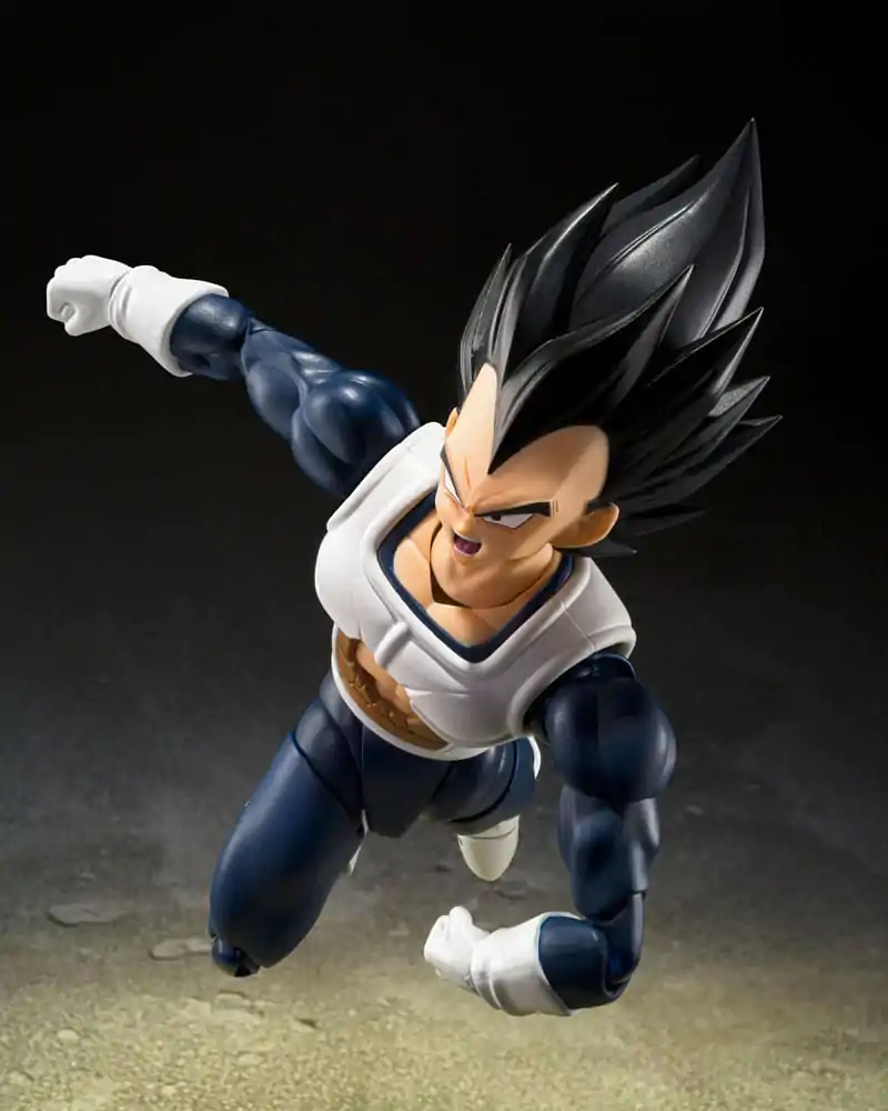 Dragon Ball S.H. Figuarts Akčná figúrka Vegeta Old Battle Clothes 14 cm termékfotó