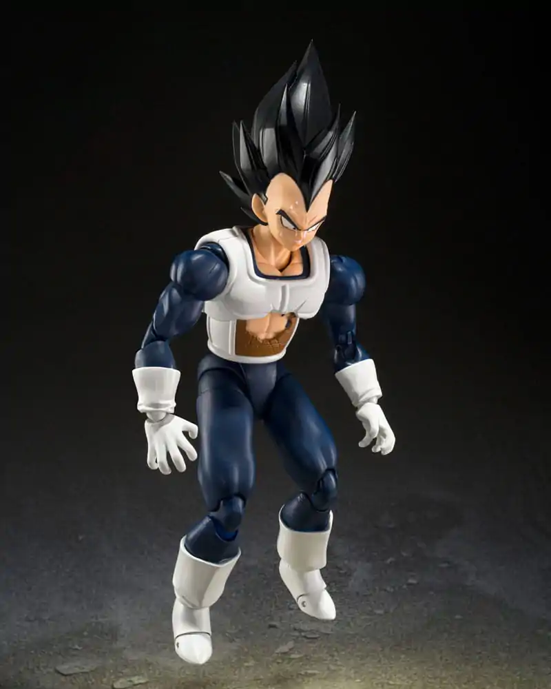 Dragon Ball S.H. Figuarts Akčná figúrka Vegeta Old Battle Clothes 14 cm termékfotó