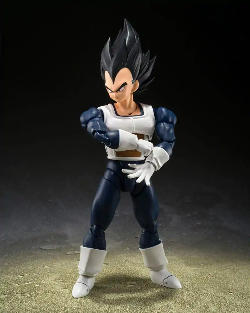 Dragon Ball S.H. Figuarts Akčná figúrka Vegeta Old Battle Clothes 14 cm termékfotó