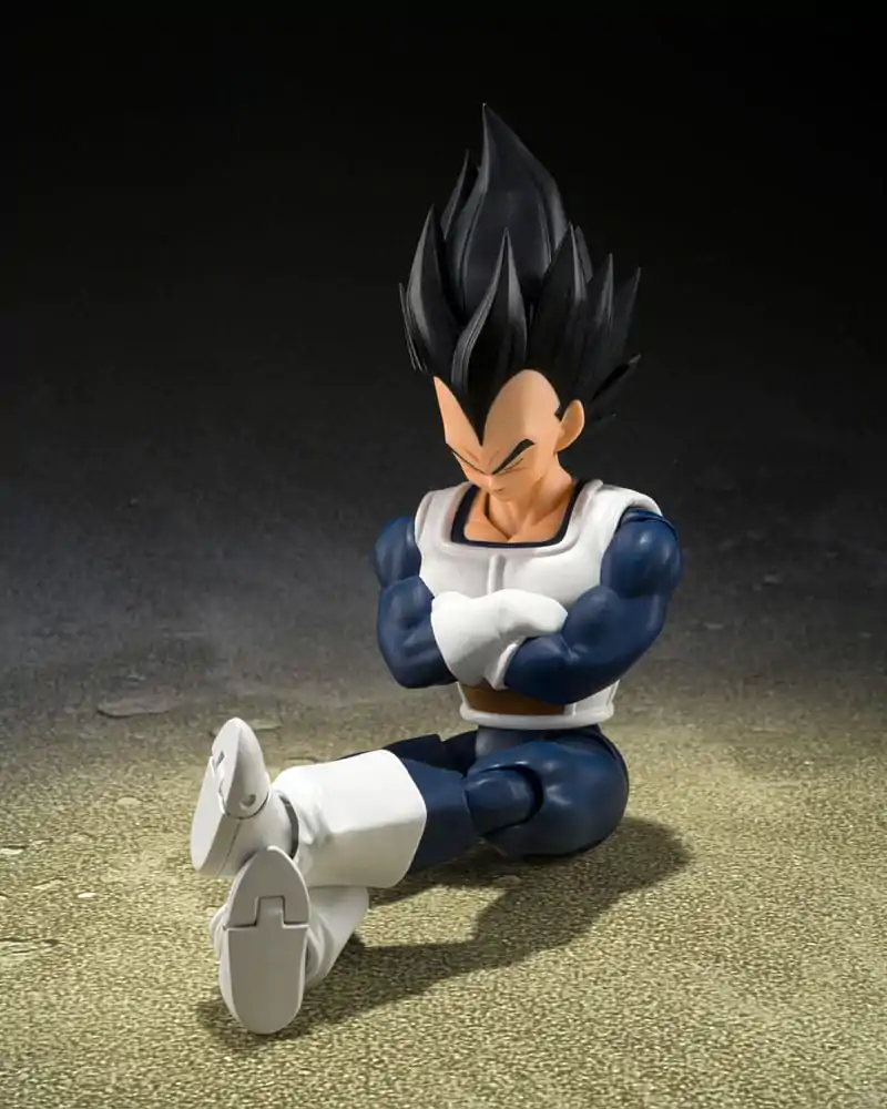 Dragon Ball S.H. Figuarts Akčná figúrka Vegeta Old Battle Clothes 14 cm termékfotó