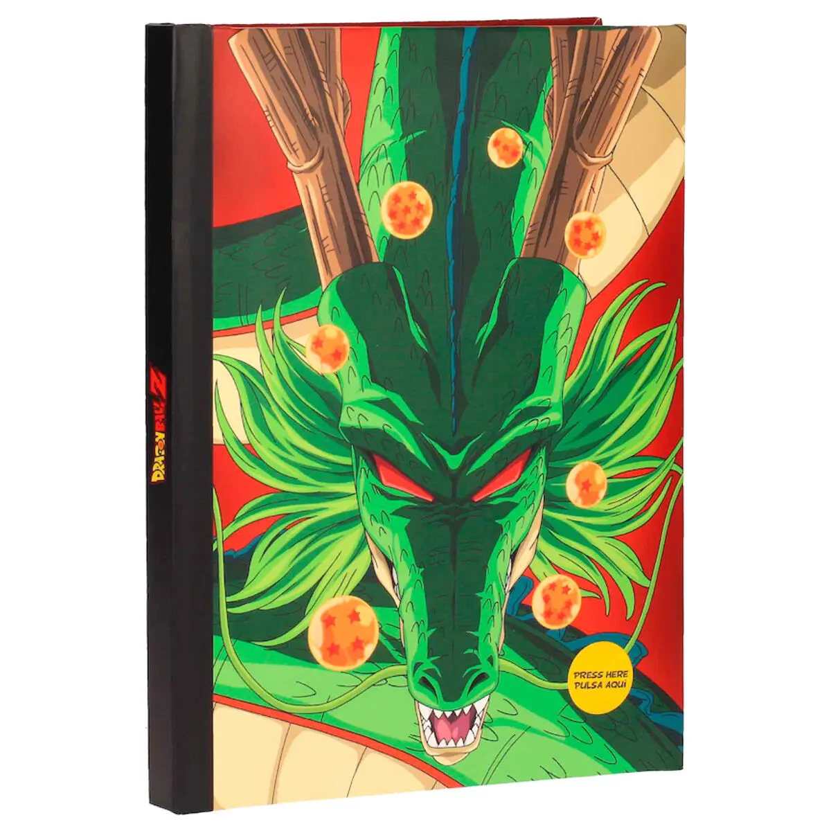 Dragon Ball Z Poznámkový blok svietiacim Shenron Drakom - A5 termékfotó