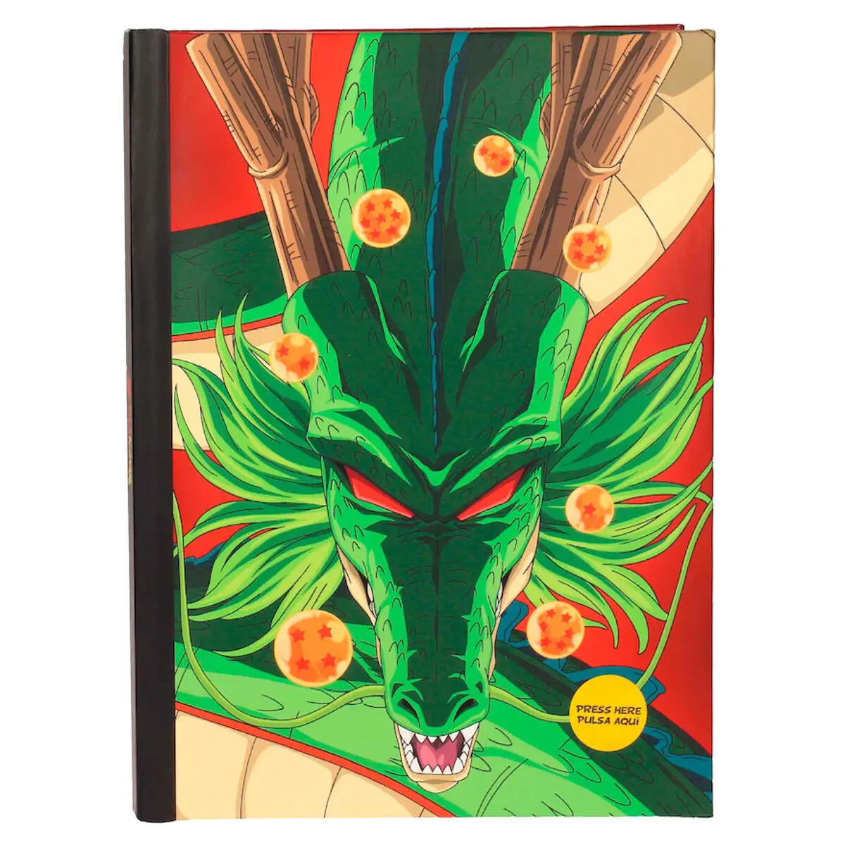 Dragon Ball Z Poznámkový blok svietiacim Shenron Drakom - A5 termékfotó