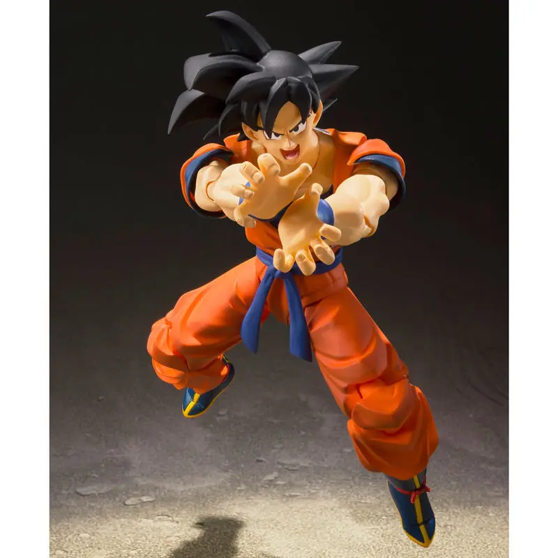 Dragonball Z S.H. Figuarts akčná figúrka Son Goku (A Saiyan Raised On Earth) 14 cm produktová fotografia