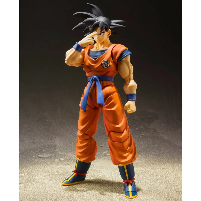 Dragonball Z S.H. Figuarts akčná figúrka Son Goku (A Saiyan Raised On Earth) 14 cm produktová fotografia