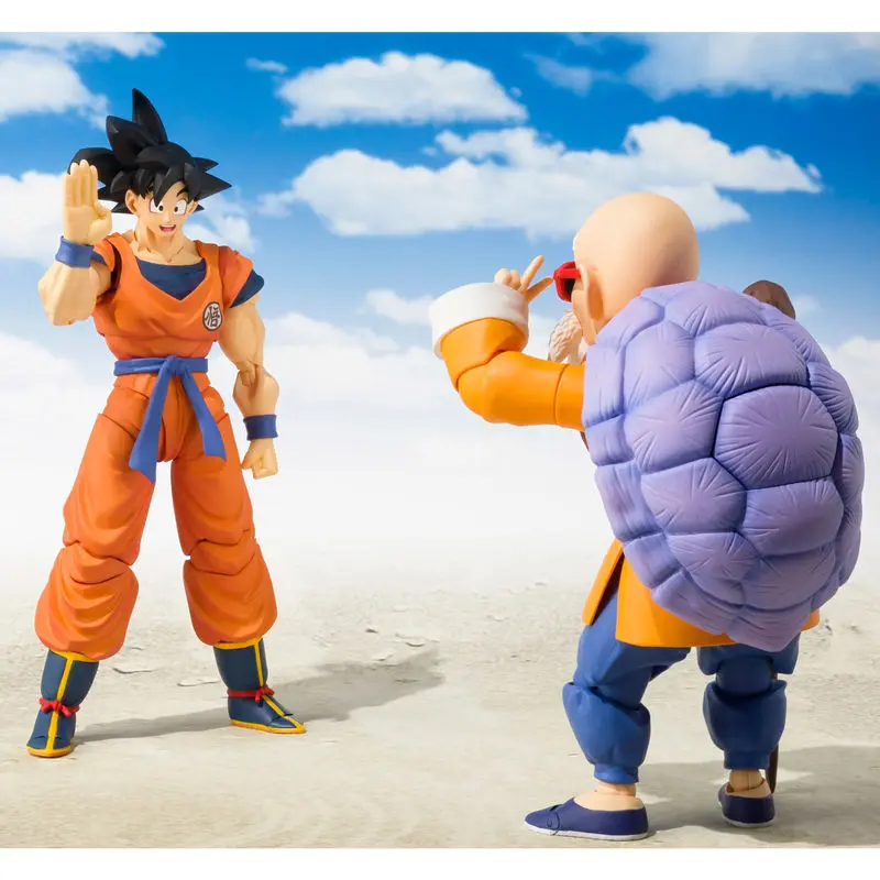 Dragonball Z S.H. Figuarts akčná figúrka Son Goku (A Saiyan Raised On Earth) 14 cm produktová fotografia