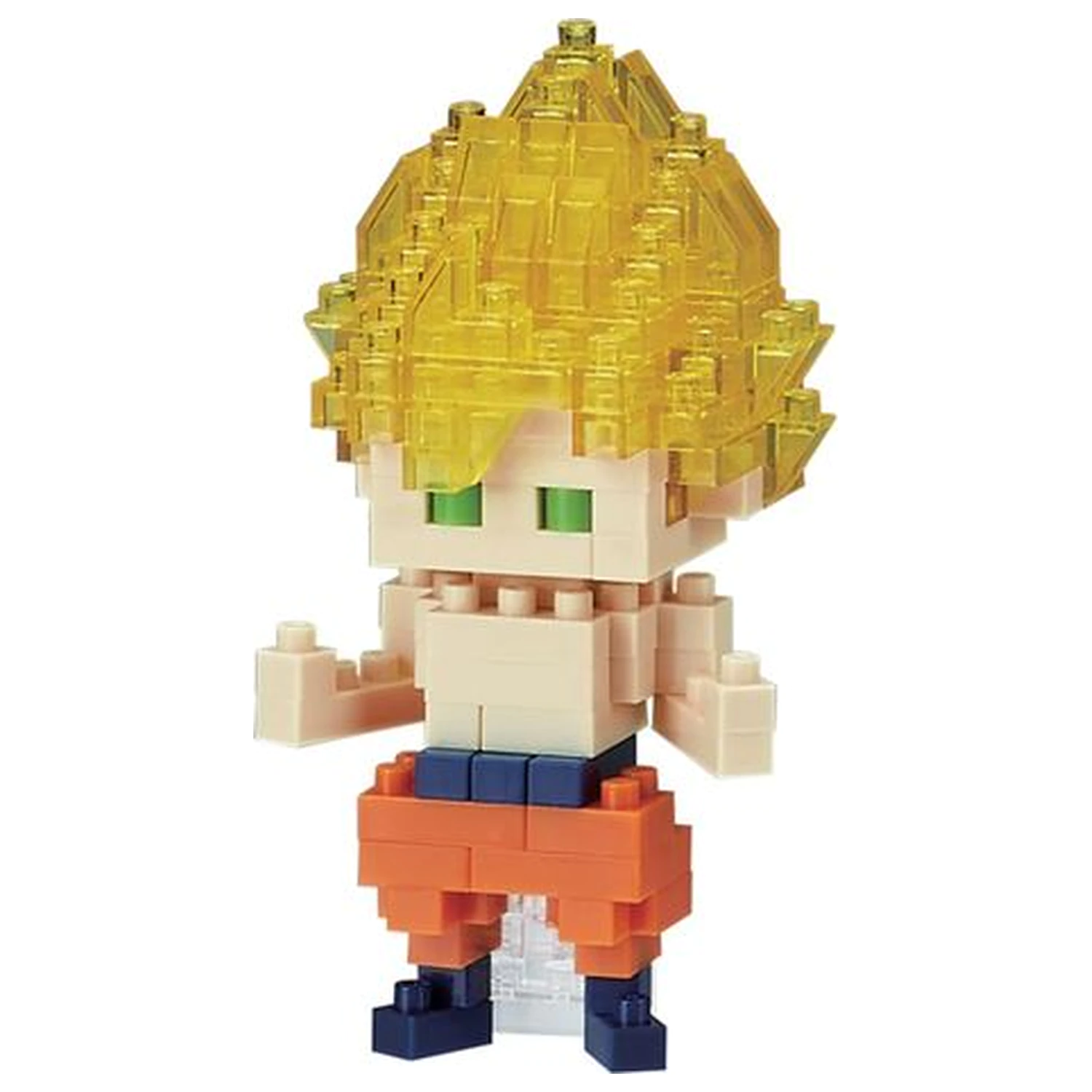 Dragon Ball Son Goku Super Saiyan figúrka Nanoblock 10 cm produktová fotografia