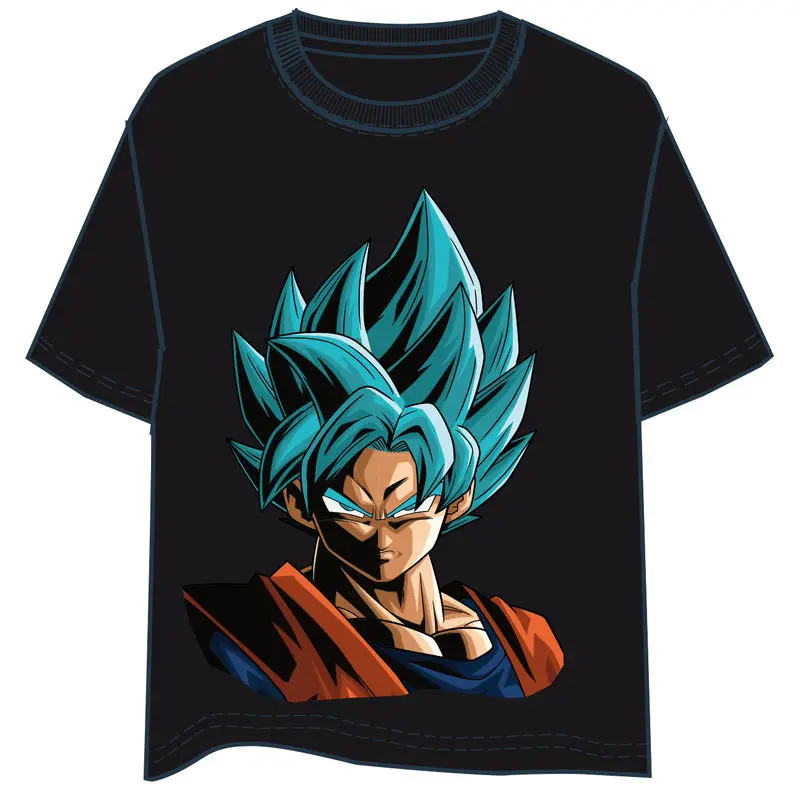 Dragon Ball Son Goku Super Saiyan Blue dospelé tričko produktová fotografia
