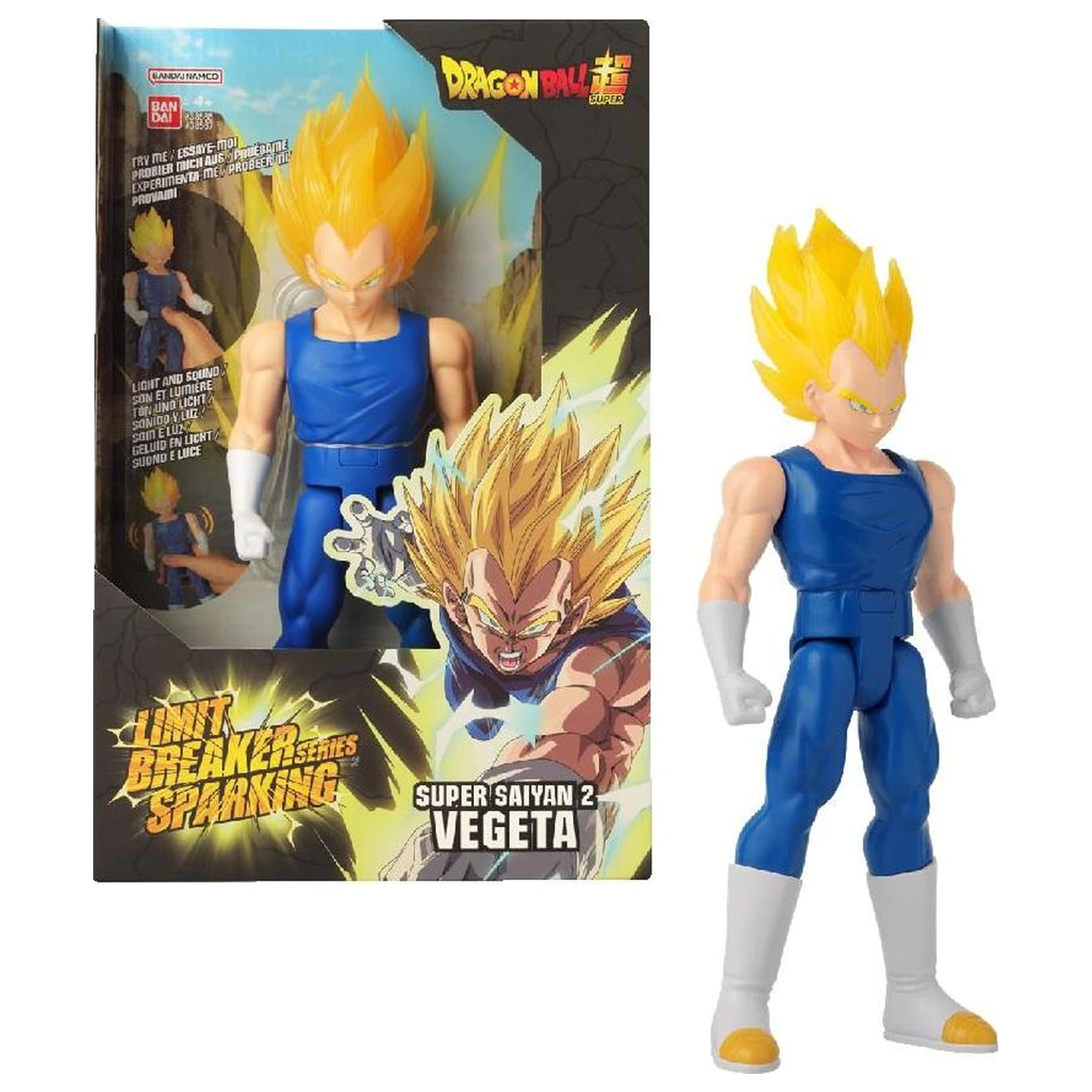 Dragon Ball SS2 Vegeta Limit Breaker Sparking figúrka 30 cm produktová fotografia