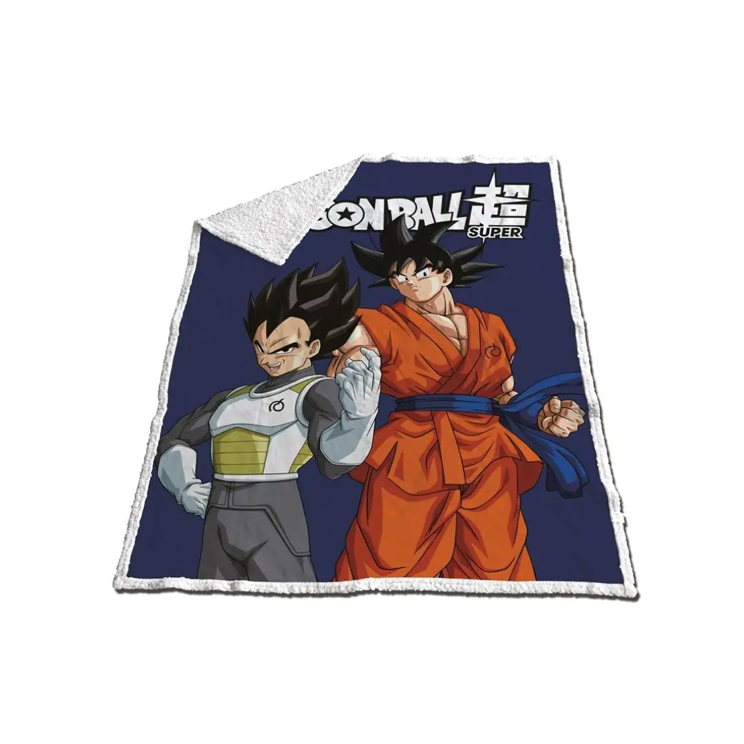 DRAGON BALL SUPER Sherpa deka 120x150 cm Son Goku & Vegeta termékfotó