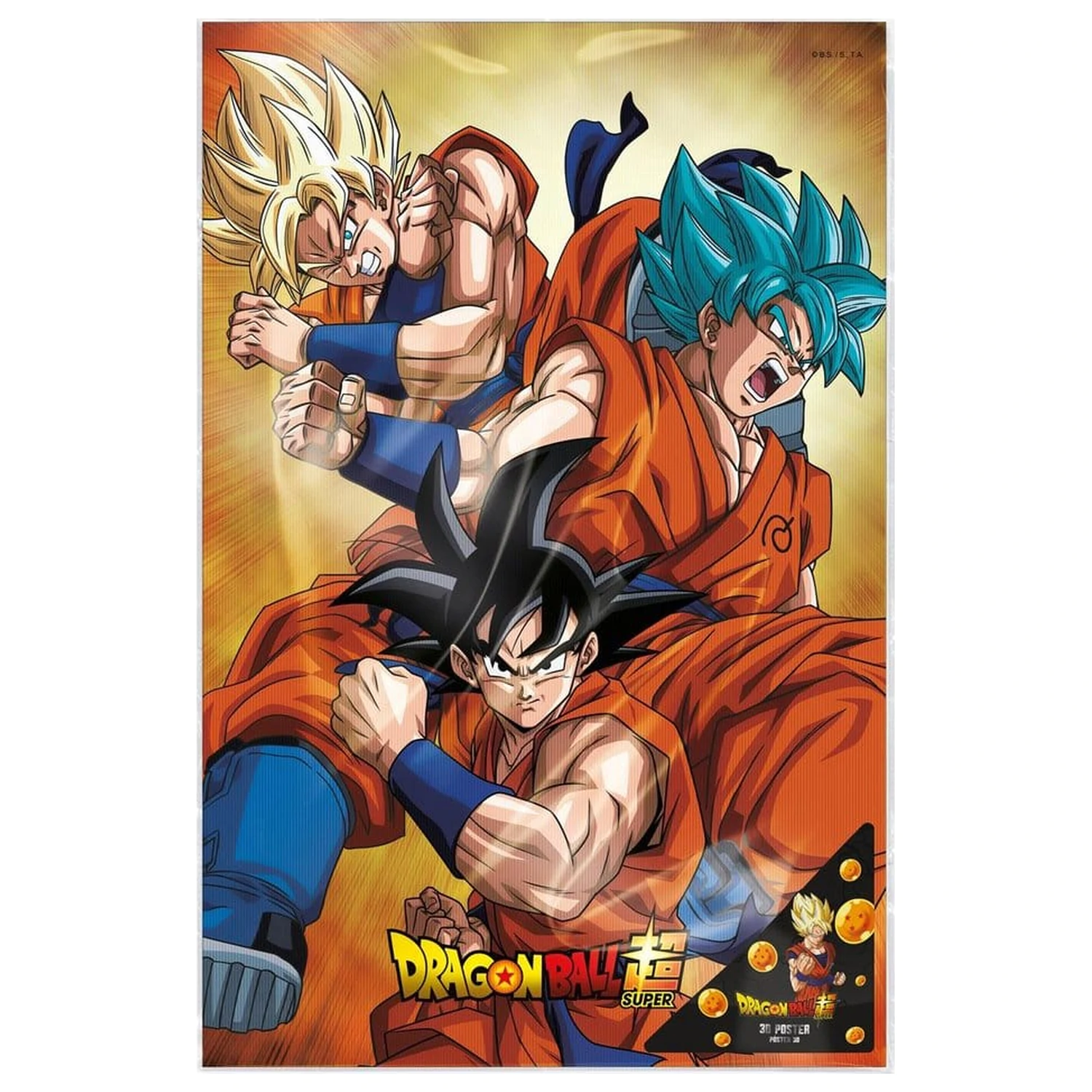 Dragon Ball Super 3D plagát Champa Goku 38 x 58 cm produktová fotografia