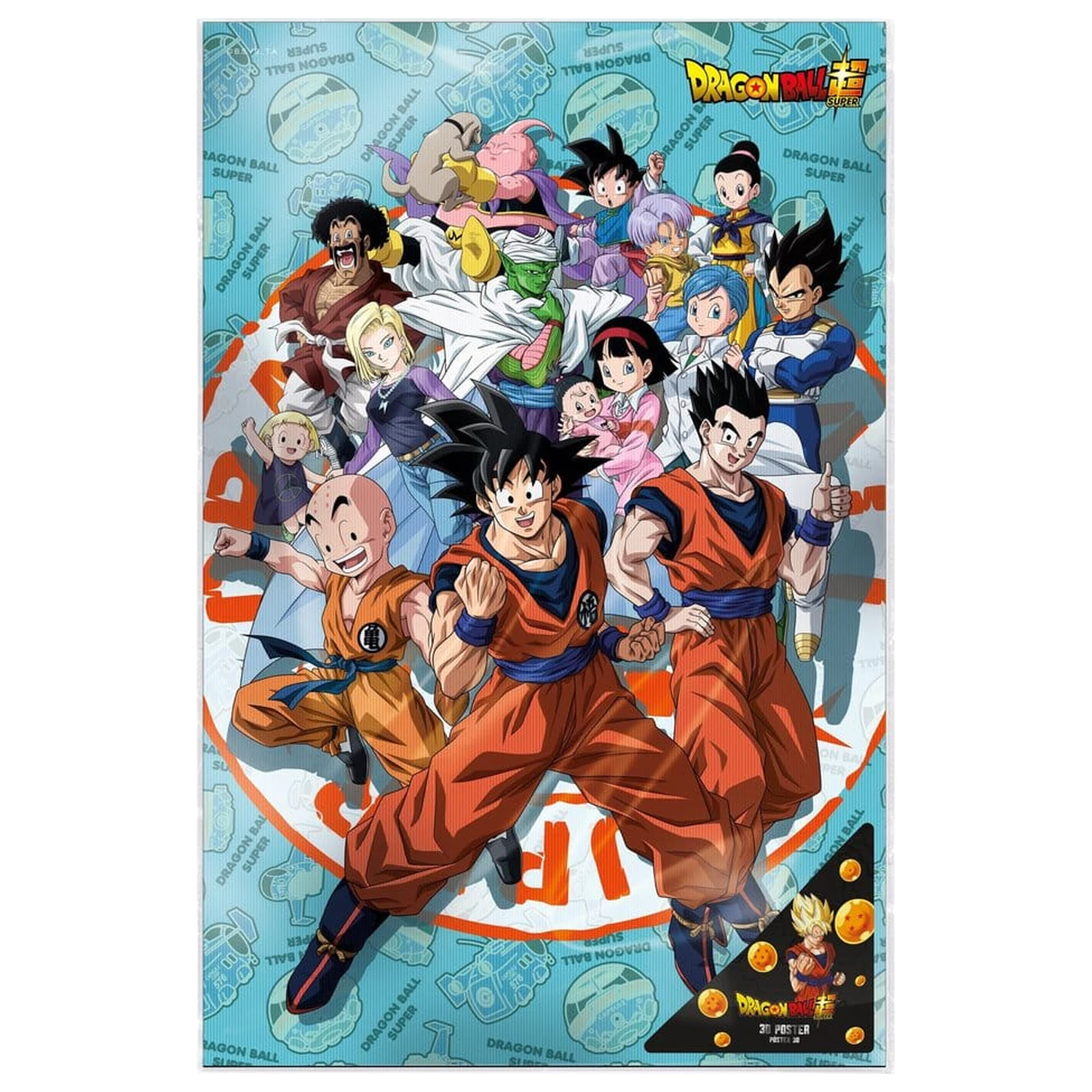 Dragon Ball Super 3D plagát Universe Survival 38 x 58 cm produktová fotografia