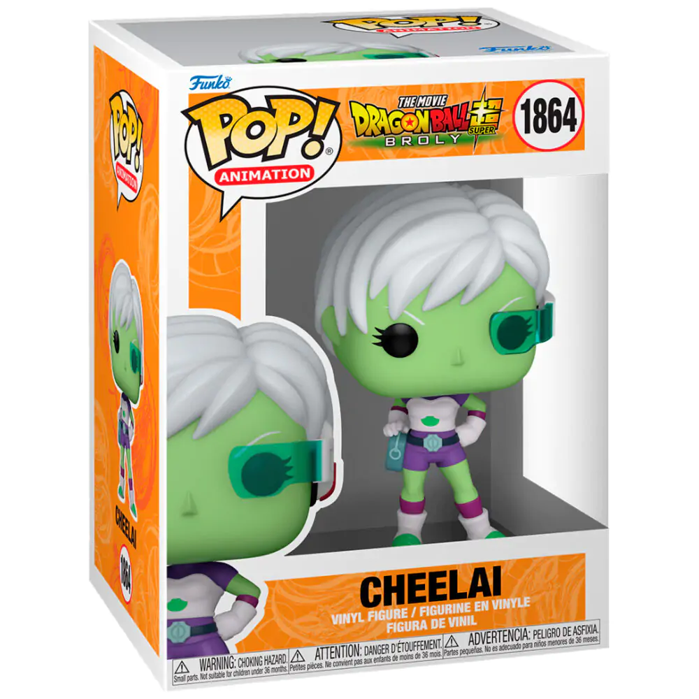 Dragon Ball Super: Broly Funko POP! Animation vinylová figúrka Cheelai 9 cm produktová fotografia