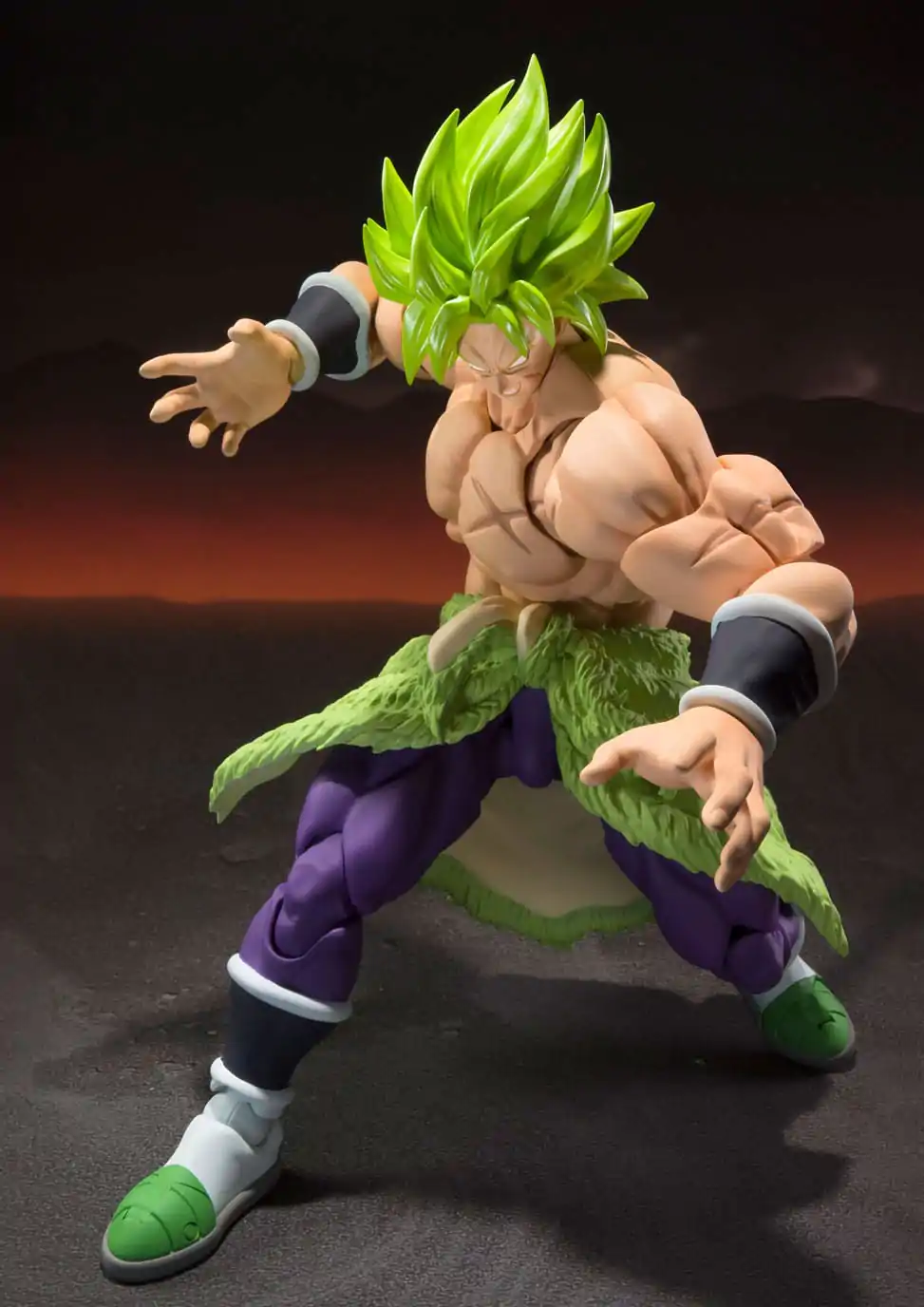 Dragon Ball Super Broly S.H. Figuarts akčná figúrka Super Saiyan Broly Fullpower 22 cm produktová fotografia