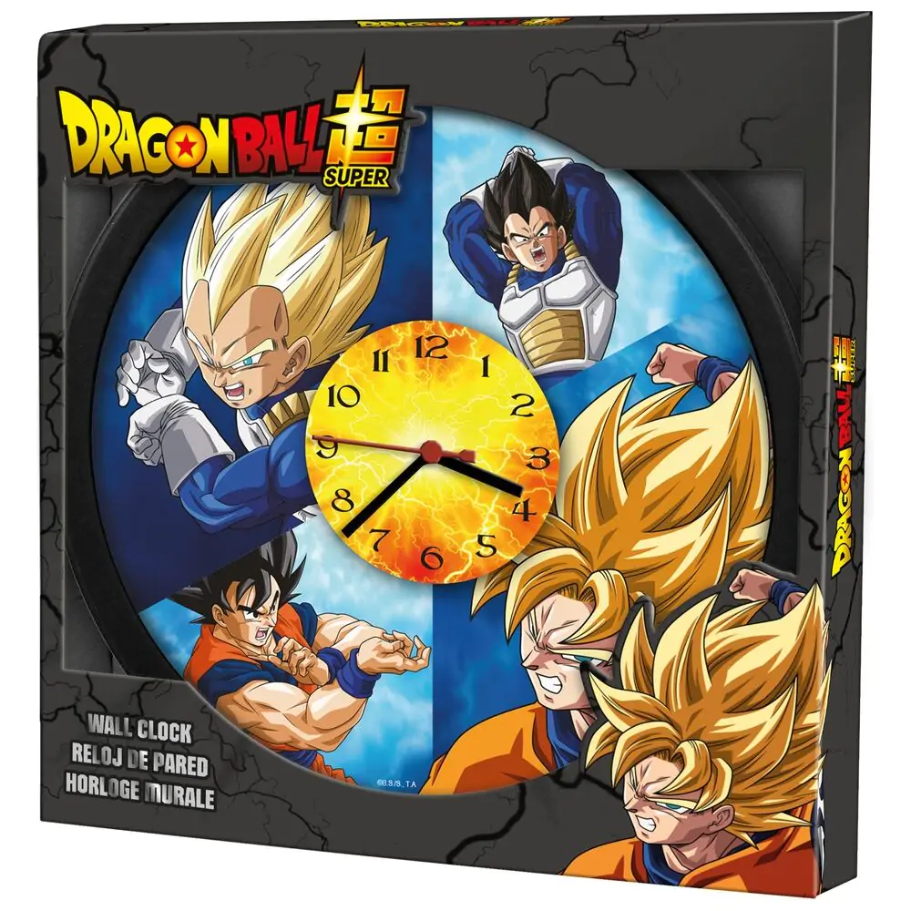 Dragon Ball Super nástenné hodiny produktová fotografia