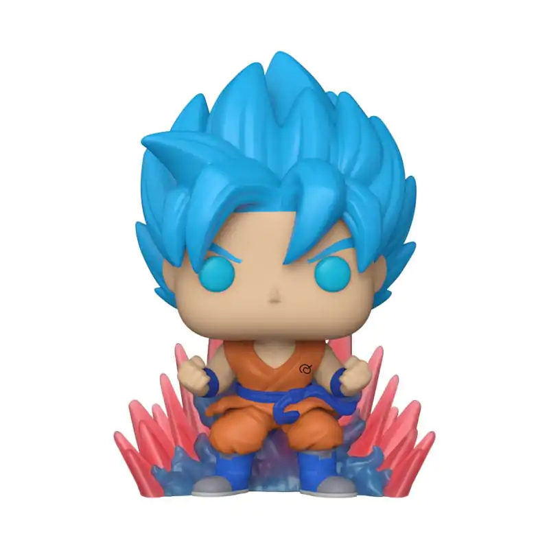 Dragon Ball Super Funko POP! Animation Vinyl figúrka SSGSS Goku (Kaio-Ken Times Twenty)(GW) 9 cm termékfotó