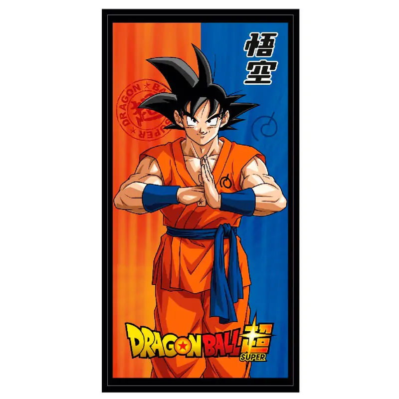 Dragon Ball Super Goku mikrovláknový plážtörölköző termékfotó