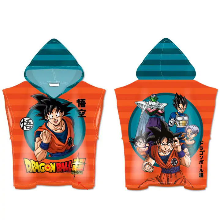 Dragon Ball Super mikrovláknový törölközőponcsó termékfotó