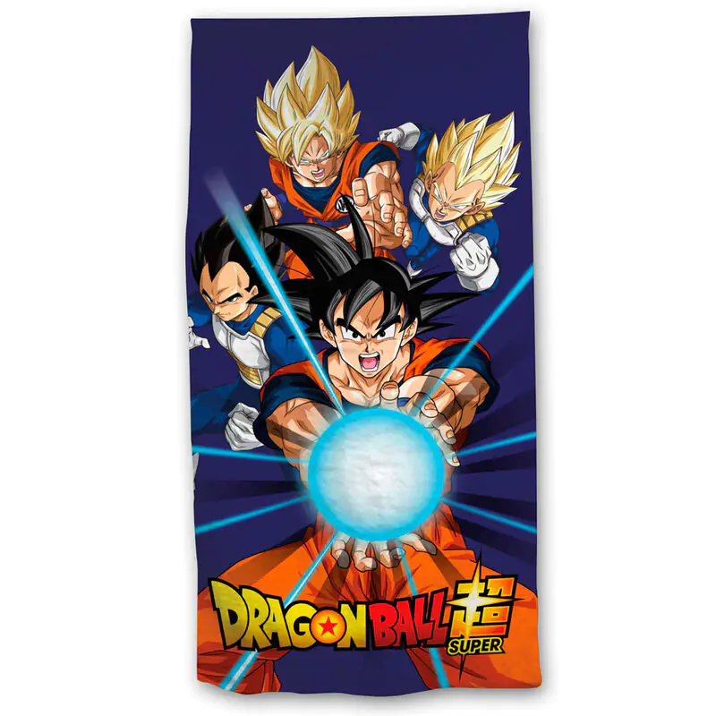 Dragon Ball Super mikrovláknová plážová osuška produktová fotografia