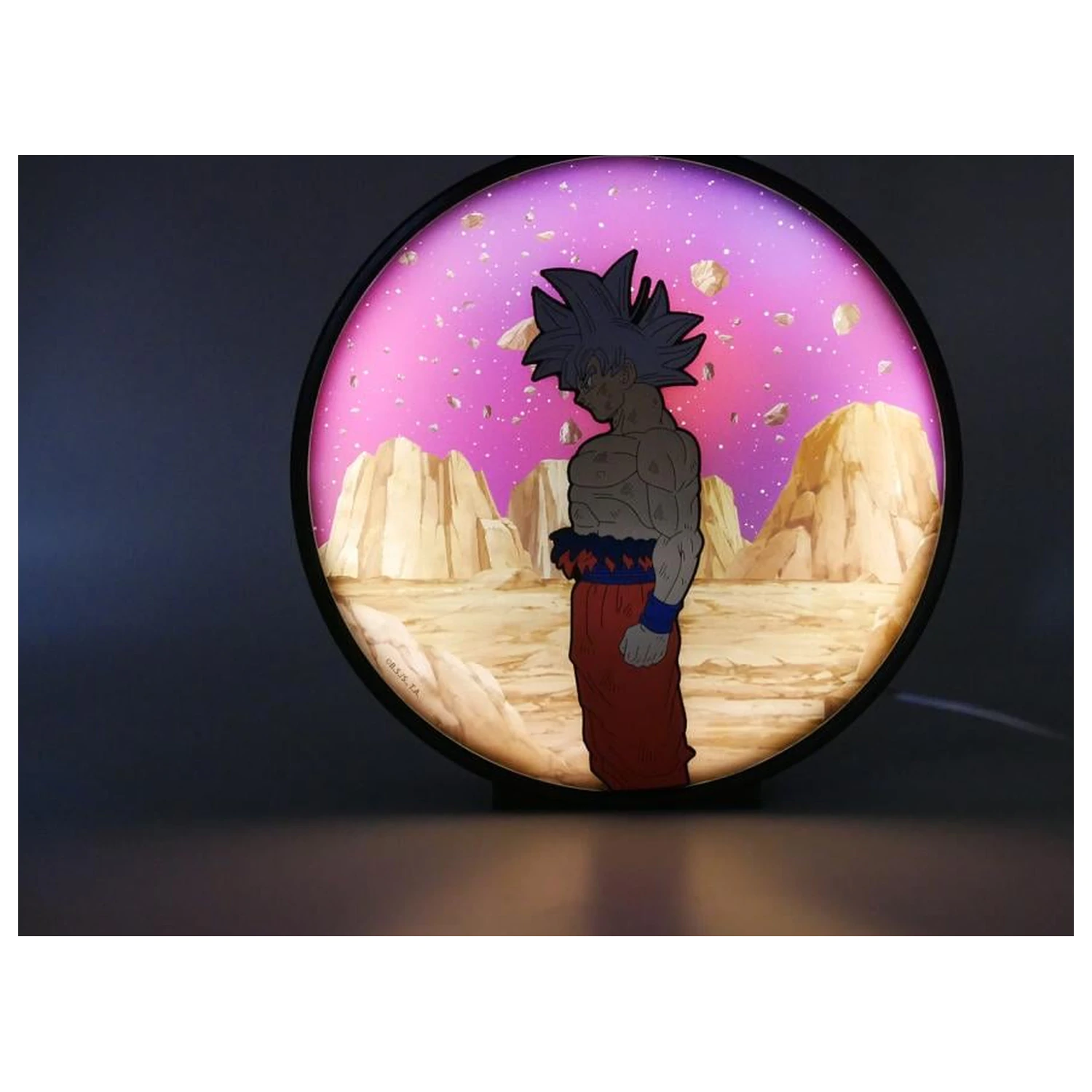 Dragon Ball Super Instinct Goku lampa produktová fotografia