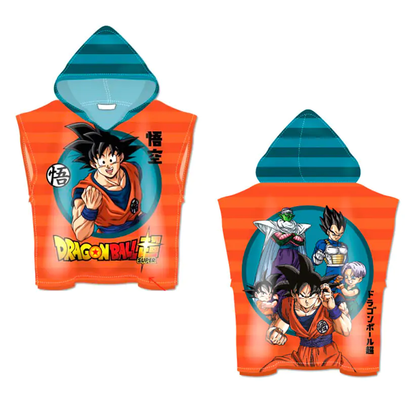 Dragon Ball Super bavlnené pončo uterák produktová fotografia