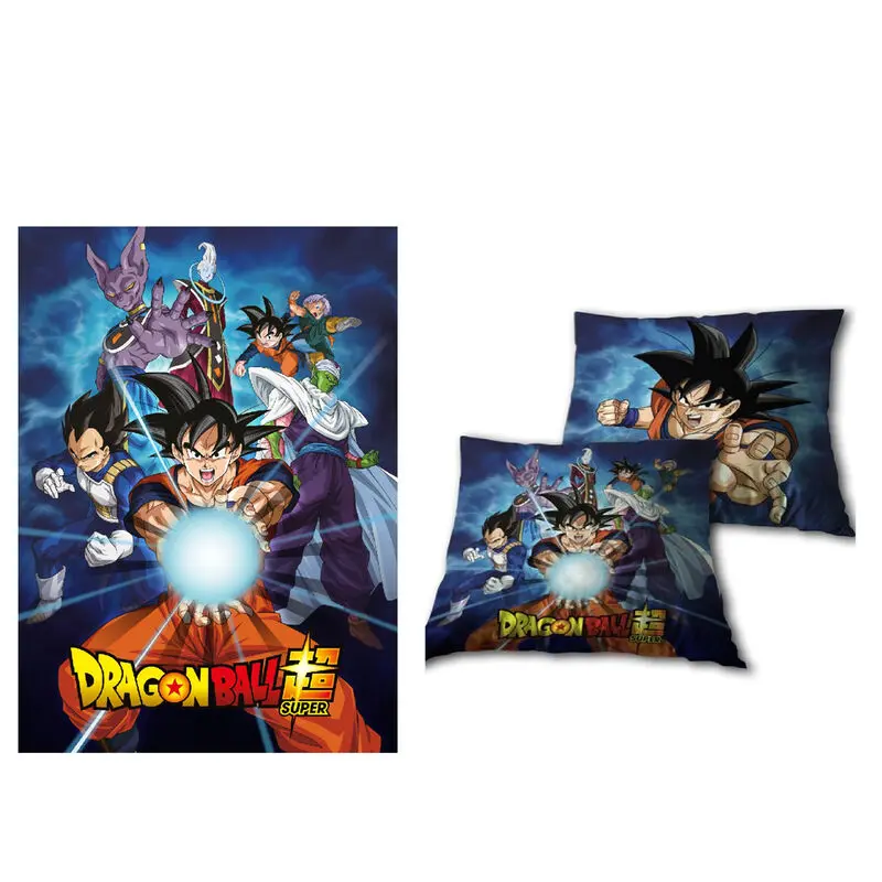 Dragon Ball Super polar deka + sada vankúšov produktová fotografia