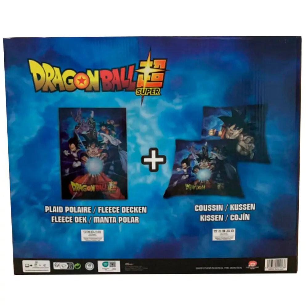 Dragon Ball Super polar deka + sada vankúšov produktová fotografia