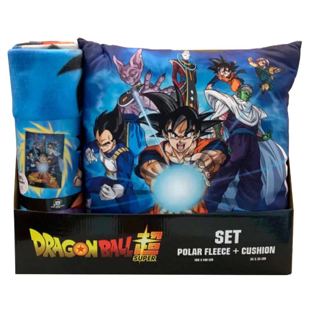 Dragon Ball Super polar deka + sada vankúšov produktová fotografia