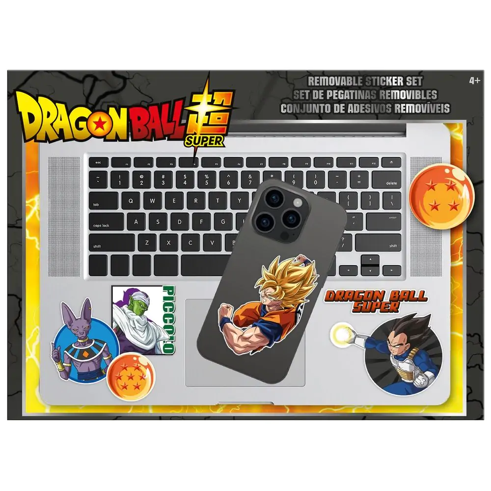 Dragon Ball Super Odnímateľná sada nálepiek produktová fotografia