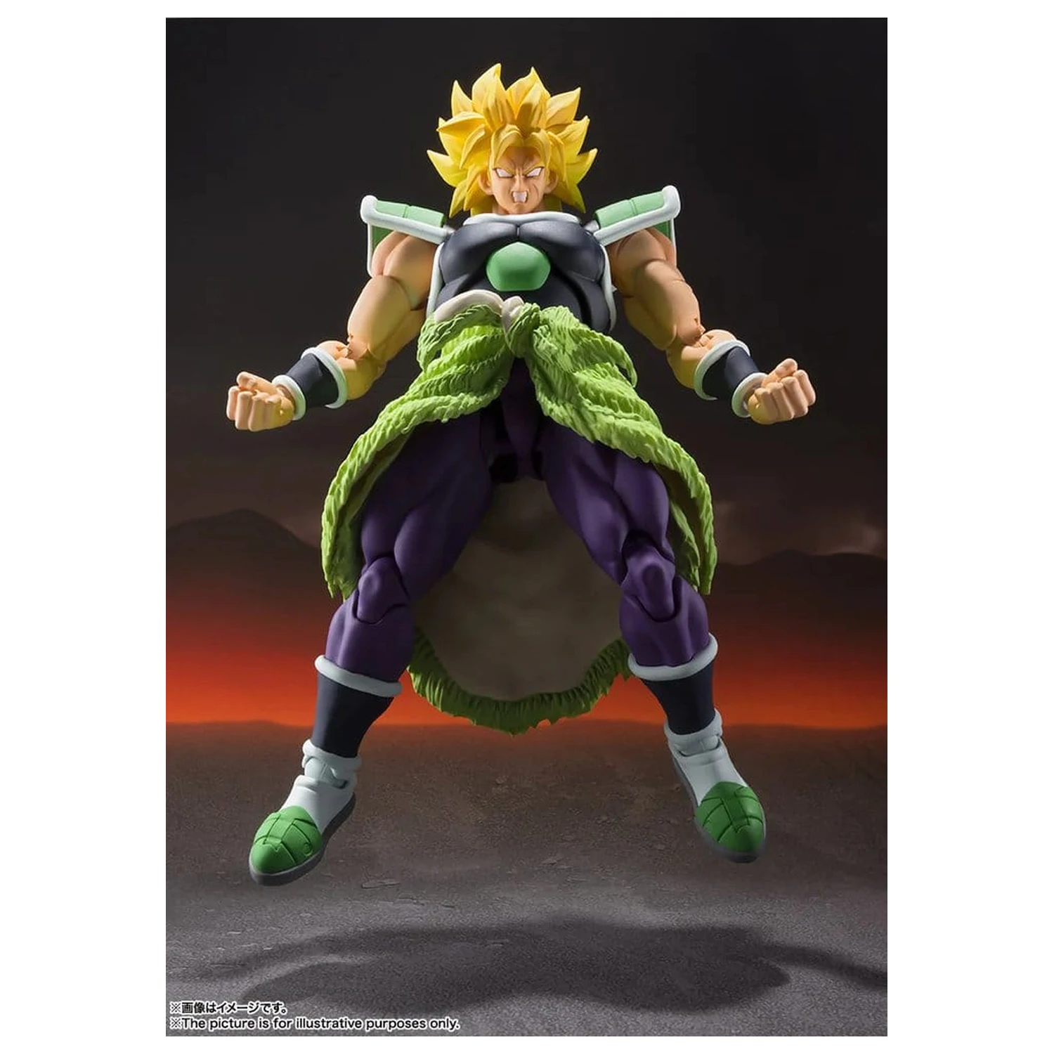 Dragon Ball Super S.H.Figuarts akčná figúrka Broly -Super- 19 cm produktová fotografia
