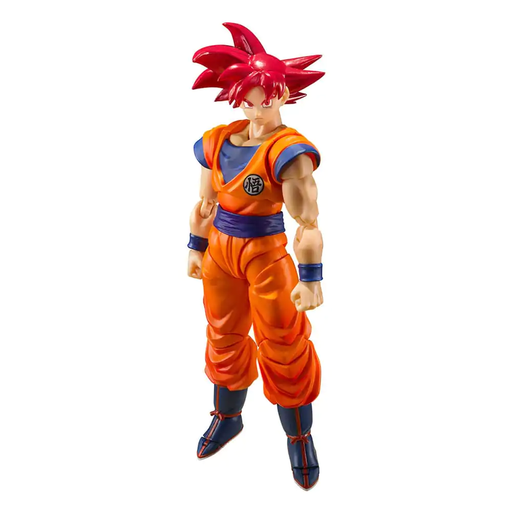 Figúrka Dragon Ball Super S.H. Figuarts Super Saiyan God Son Goku 14 cm termékfotó