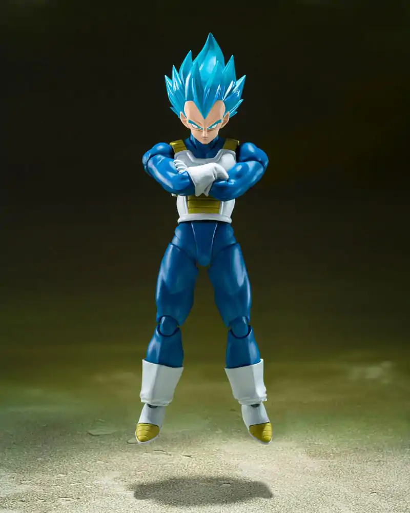 Dragon Ball Super S.H. Figuarts Akčná figúrka Super Saiyan God Super Saiyan Vegeta -Unwavering Saiyan Pride- 14 cm termékfotó