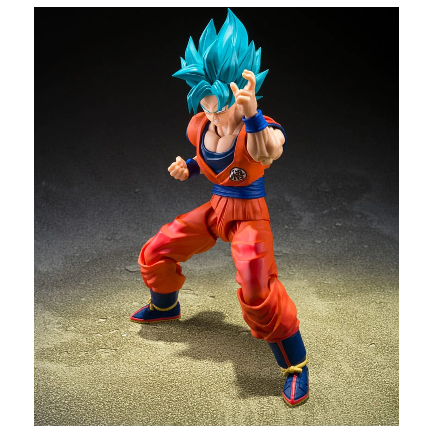 Dragon Ball Super S.H.Figuarts akčná figúrka Super Saiyan God Super Son Guko (Blue power transcending Limits) 15 cm produktová fotografia