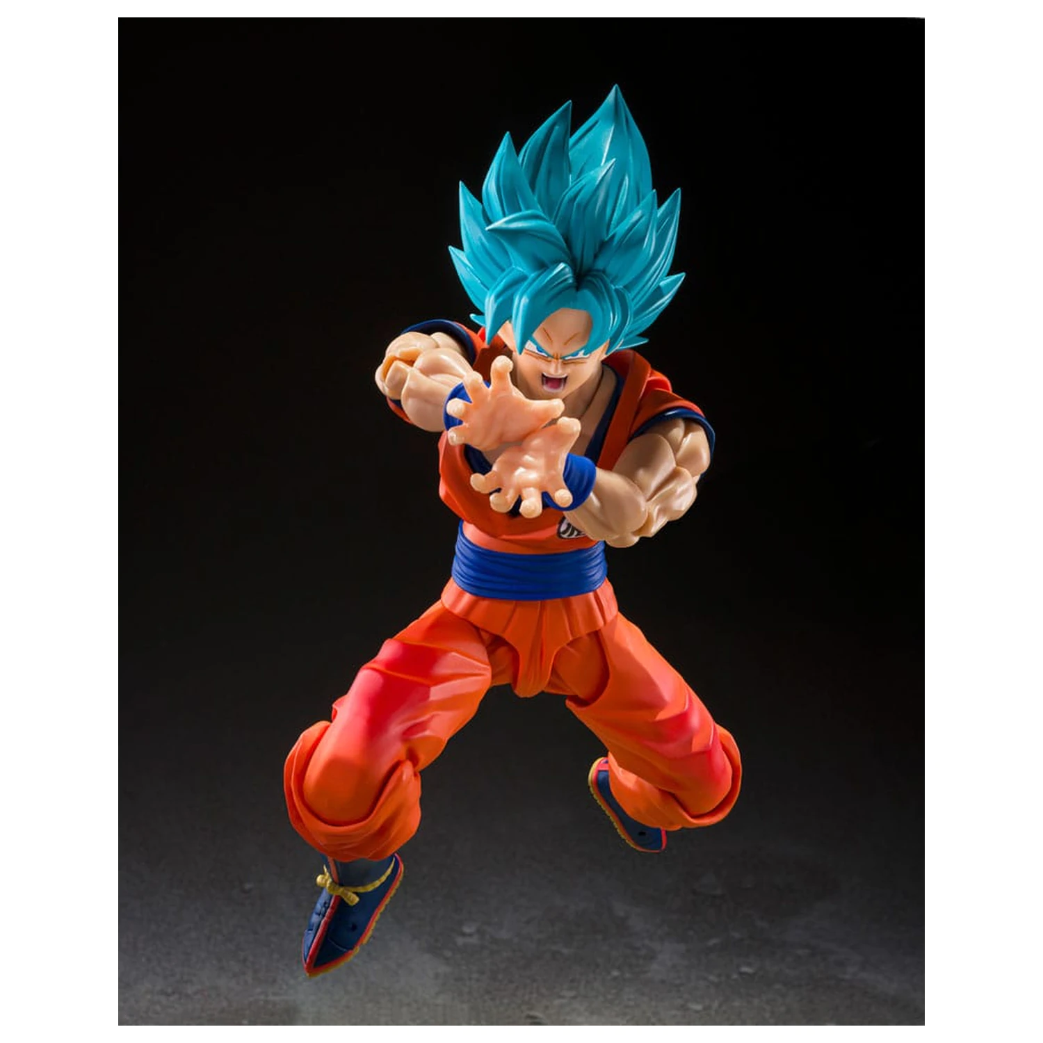 Dragon Ball Super S.H.Figuarts akčná figúrka Super Saiyan God Super Son Guko (Blue power transcending Limits) 15 cm produktová fotografia