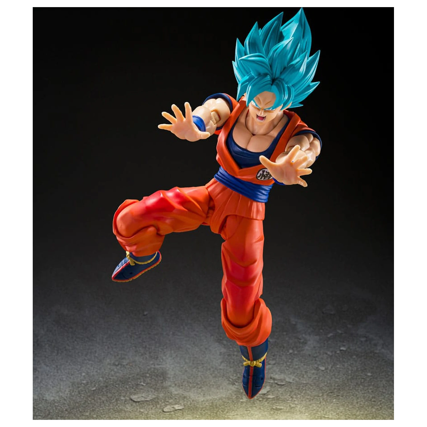 Dragon Ball Super S.H.Figuarts akčná figúrka Super Saiyan God Super Son Guko (Blue power transcending Limits) 15 cm produktová fotografia