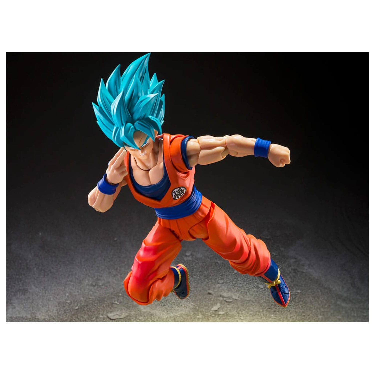 Dragon Ball Super S.H.Figuarts akčná figúrka Super Saiyan God Super Son Guko (Blue power transcending Limits) 15 cm produktová fotografia
