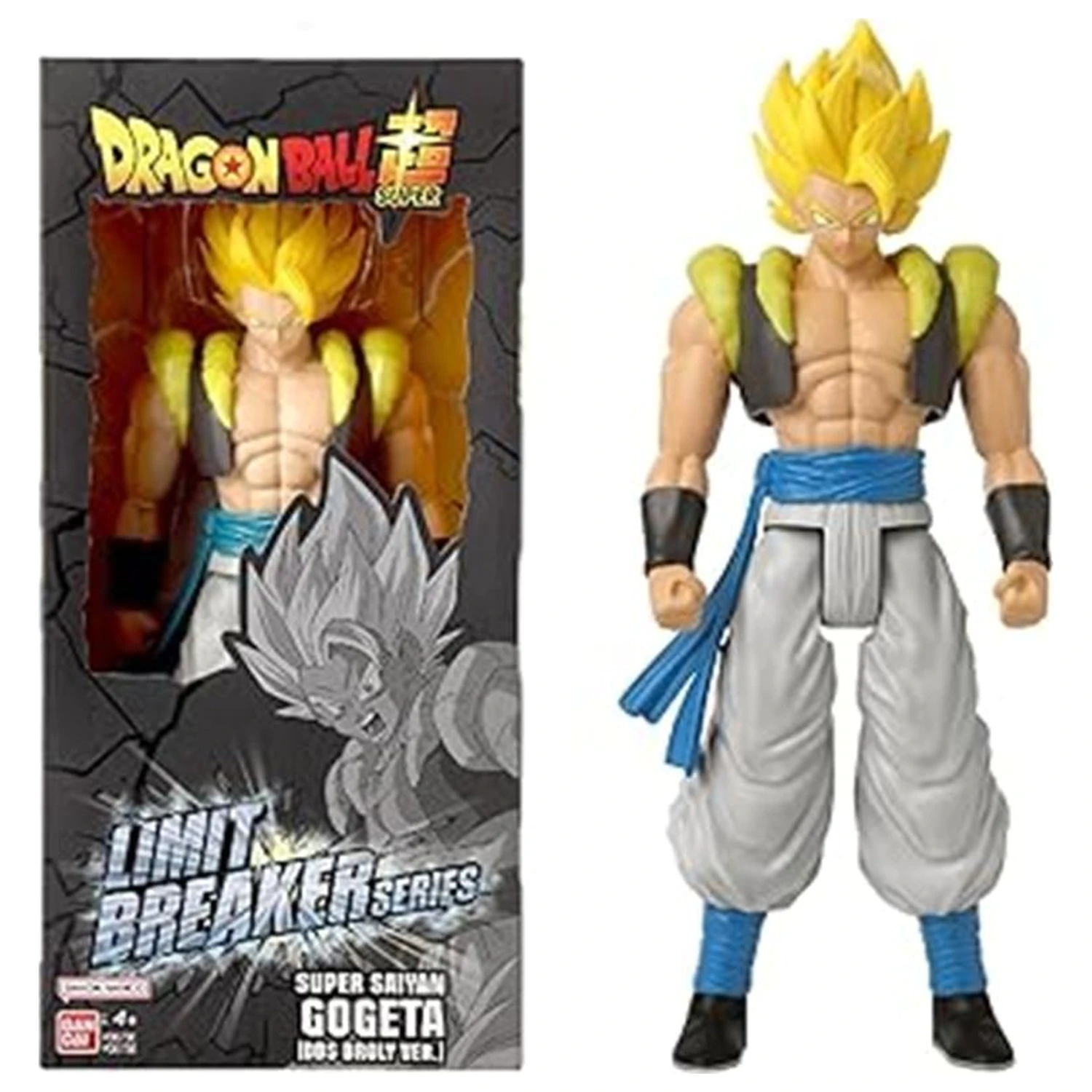 Dragon Ball Super Saiyan Gogeta Giant Figure Limit Breaker 30 cm produktová fotografia
