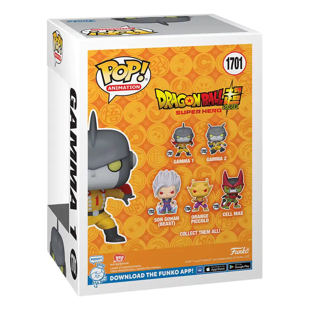 Dragon Ball Super: Super Hero Funko POP! Animation Vinilová figúrka Gamma 1 9 cm termékfotó