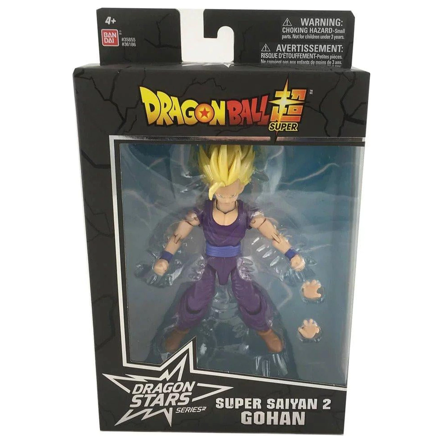 Dragon Ball Super Super Saiyan 2 Gohan deluxe figúrka produktová fotografia