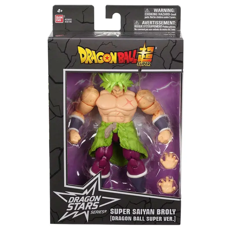 Dragon Ball Super Super Saiyan Broly deluxe figúrka produktová fotografia