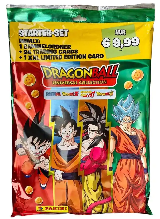 Dragon Ball Universal Collection zberateľské karty štartovací balíček *German Version* produktová fotografia
