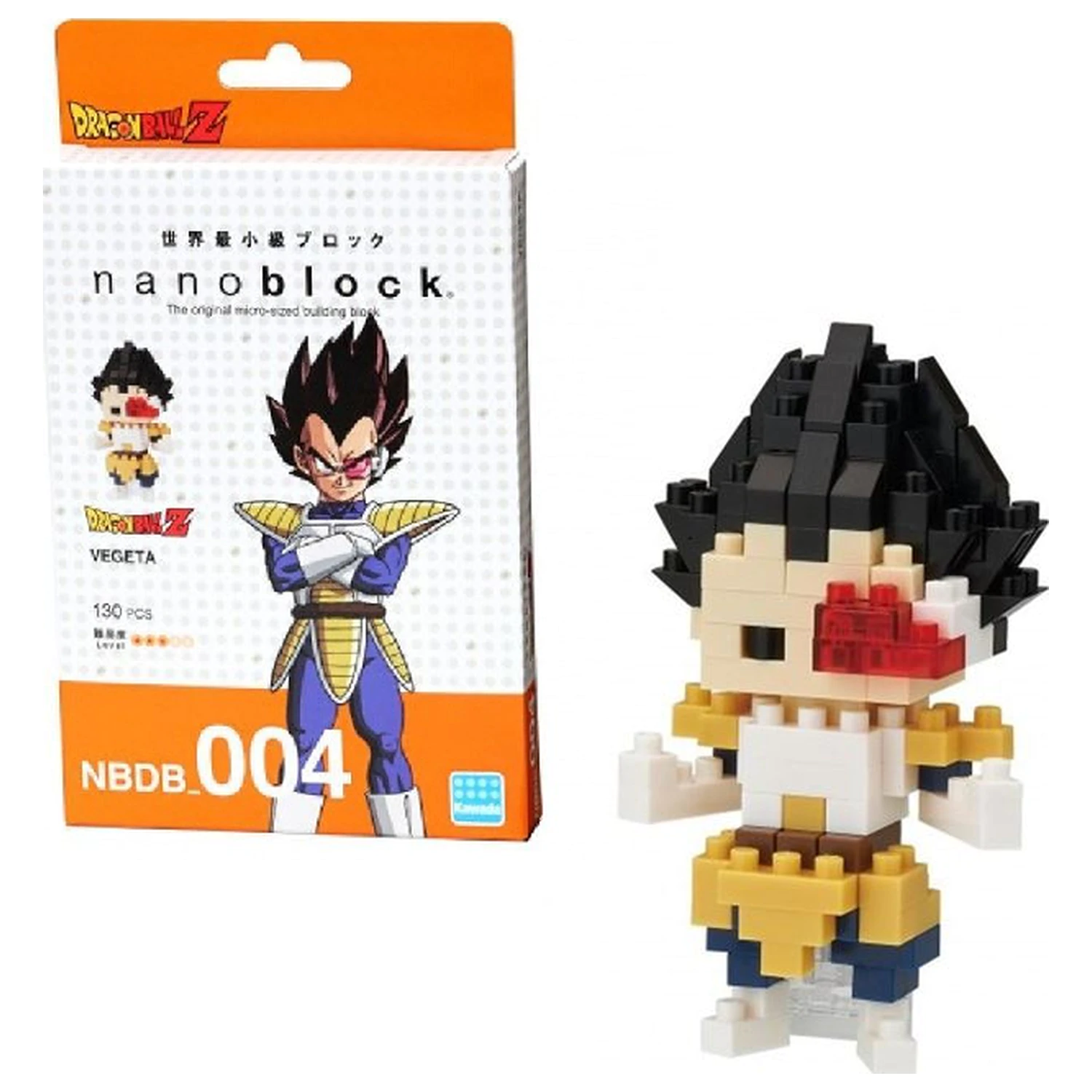 Dragon Ball Vegeta figúrka Nanoblock 10 cm produktová fotografia