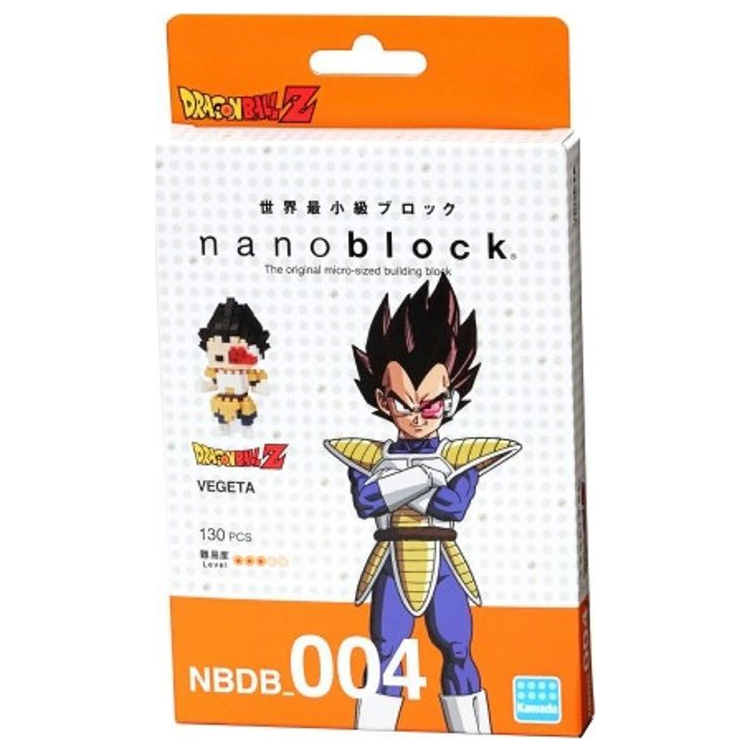 Dragon Ball Vegeta figúrka Nanoblock 10 cm produktová fotografia
